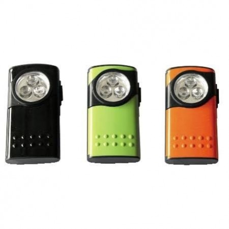 TORCIA PIATTA COMPATTA 3 LED 3xAAA