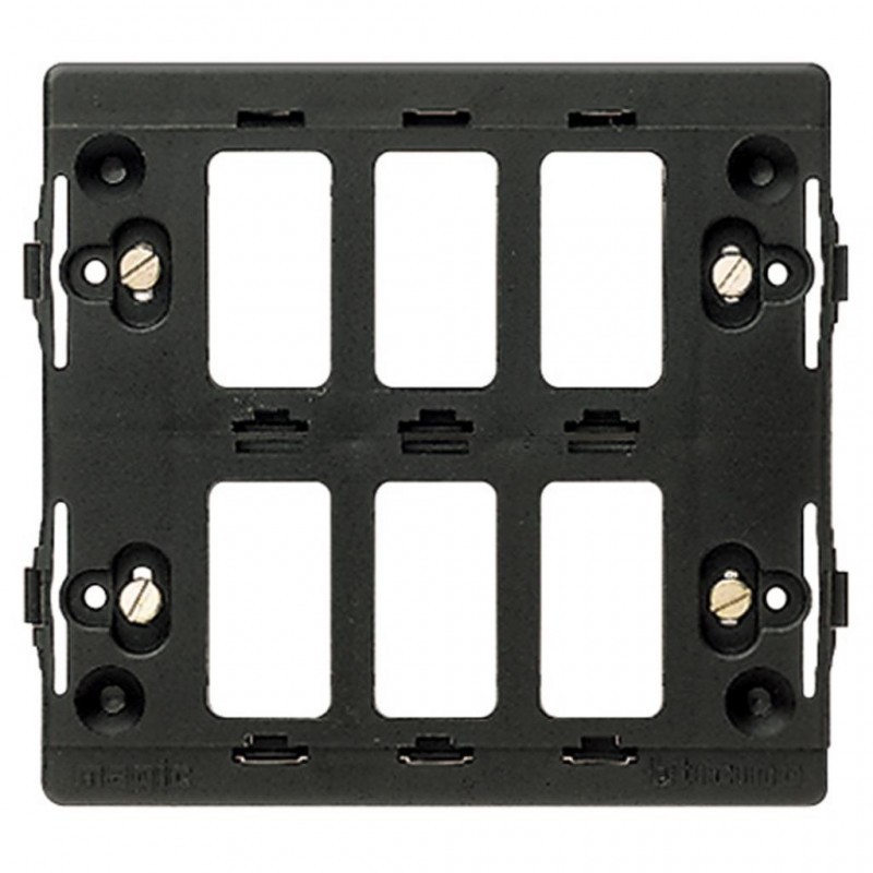 SUPPORTO IN RESINA 6 POSTI QUADRATO MAGIC