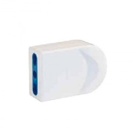PRESA VOLANTE 10A+T BIANCA (FAG20503)