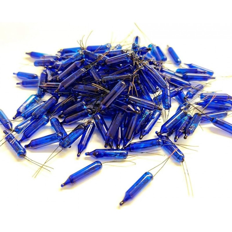 LAMPADINA A PISELLINO 12V BLU