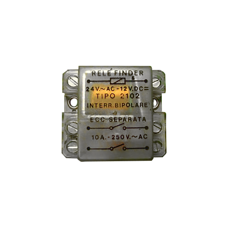 RELE' MICRO INTERRUTTORE BIPOLARE 12V.