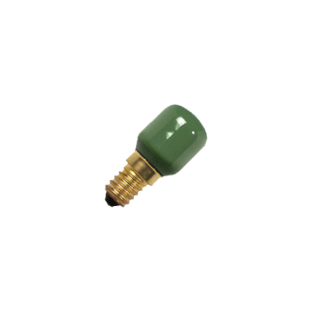 LAMPADINA PICCOLA PERA VERDE 10W E14