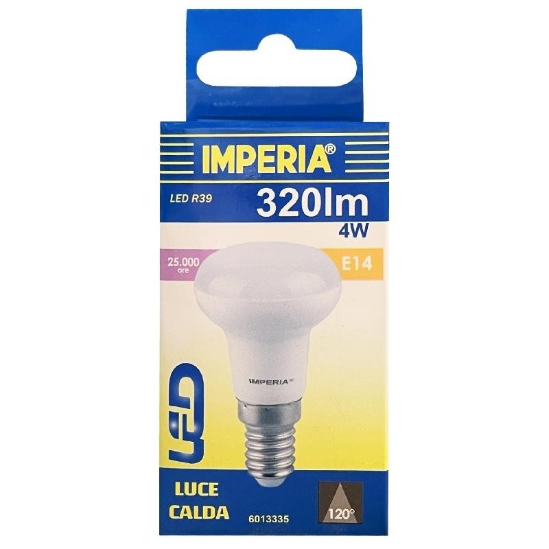 LAMPADINA R39 LED 4W E14 3000K