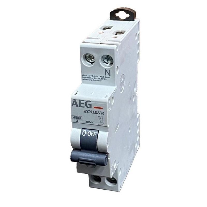 INTERRUTTORE MAGNETOTERMICO 1 MODULO 10A 1P+N PI 4500