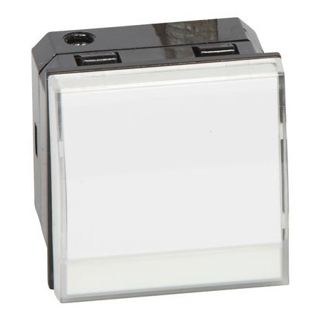 PULSANTE PORTANOME VELA BIANCO