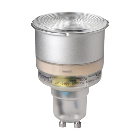 LAMPADINA FLUORESCENTE GU10 11W WARMLIGHT INGENIUM