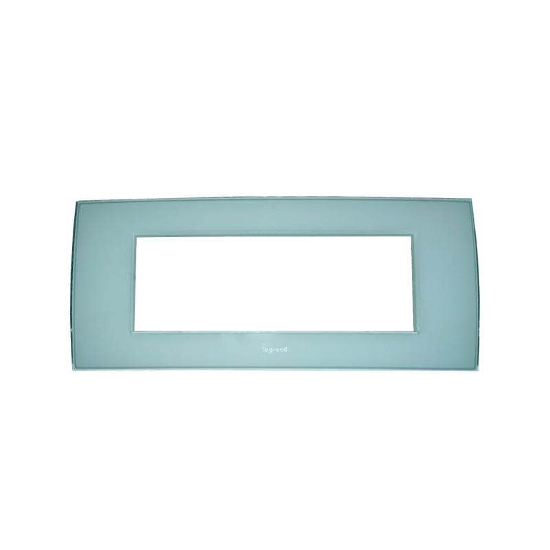 PLACCA 6 MODULI SALVIA RIFLESSI VELA QUADRA