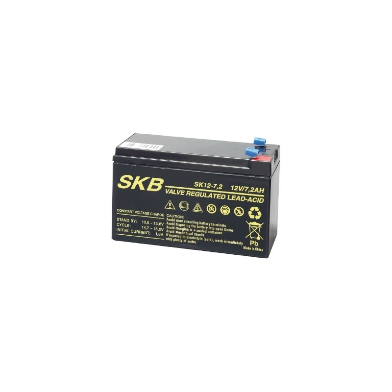 BATTERIA RICARICABILE AL PIOMBO 12V. 7,2 Ah (38640704)