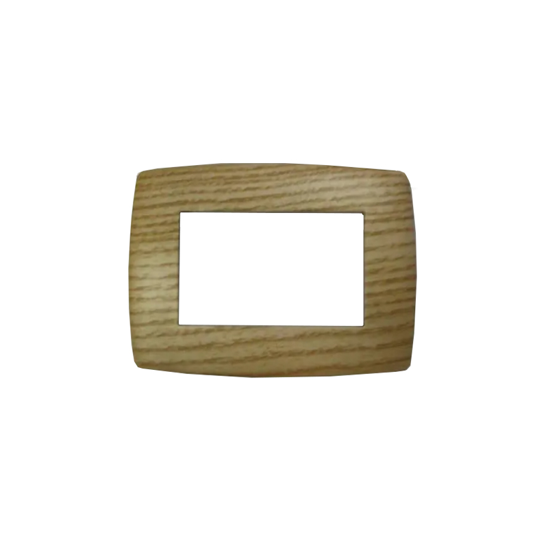 PLACCA 3 MODULI VELA TONDA ROVERE LEGNO TECNICO