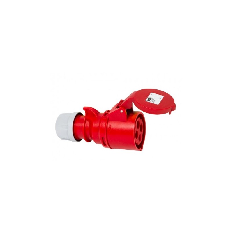 PRESA VOLANTE CEE 3X16A+T IP44