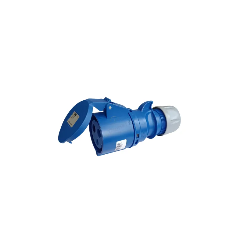 PRESA VOLANTE CEE 2X16A+T IP44